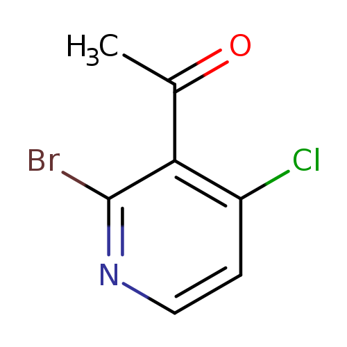 1-(2-BROMO-4-CHLOROPYRIDIN-3-YL)ETHANONE