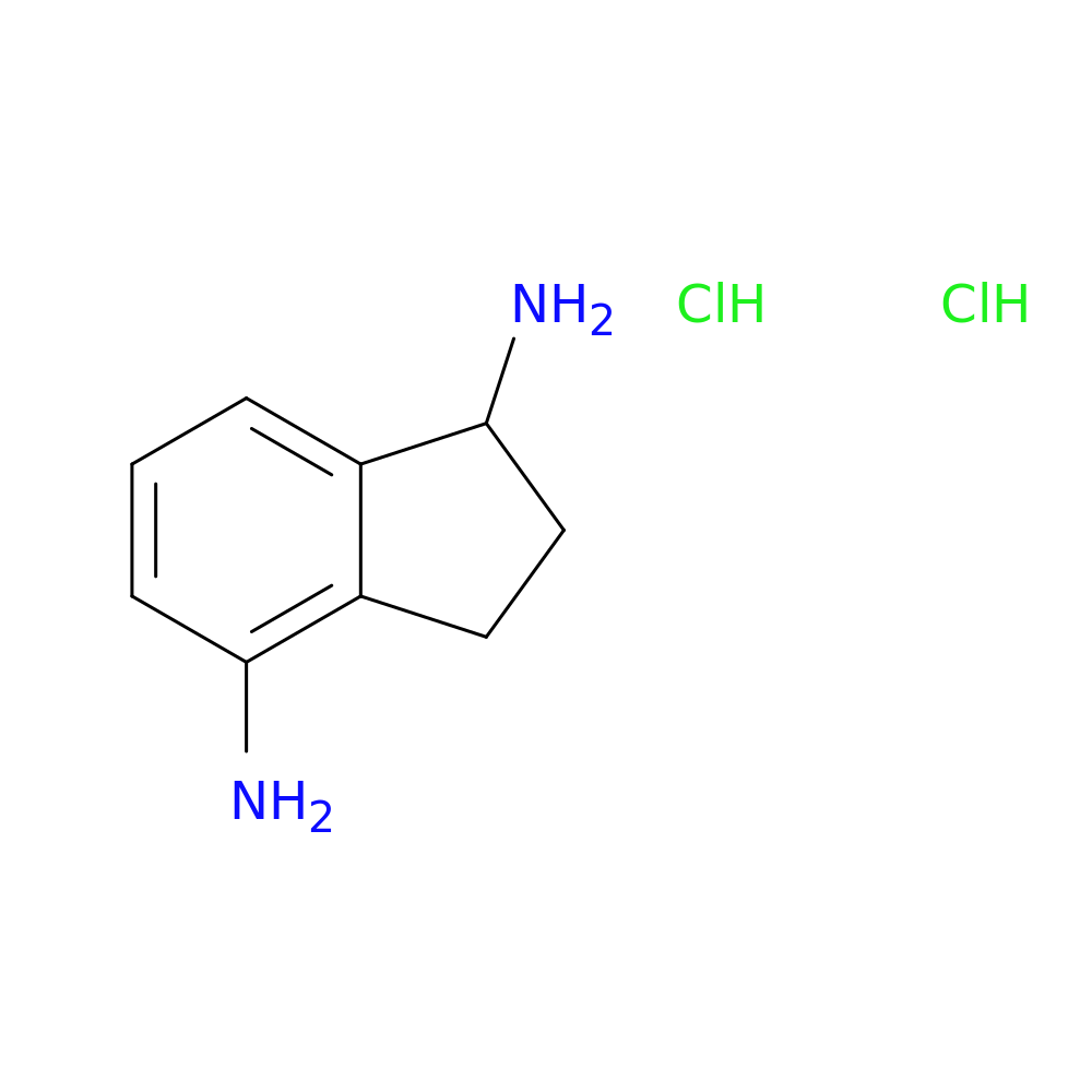 2,3-dihydro-1H-indene-1,4-diamine dihydrochloride