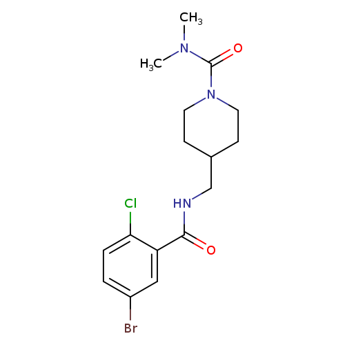4-{[(5-bromo-2-chlorophenyl)formamido]methyl}-N,N-dimethylpiperidine-1-carboxamide
