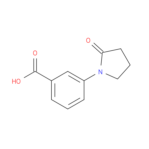 3-(2-Oxopyrrolidin-1-yl)benzoic acid