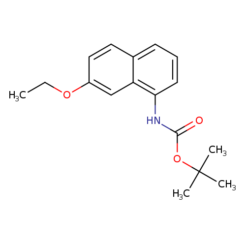 tert-butyl 7-ethoxynaphthalen-1-ylcarbaMate