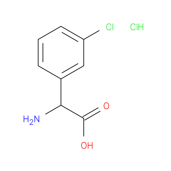 2-Amino-2-(3-chlorophenyl)acetic acid hydrochloride