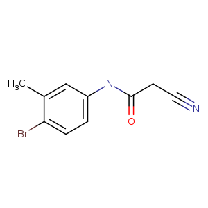 N-(4-Bromo-3-methylphenyl)-2-cyanoacetamide