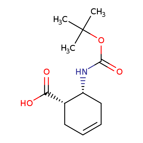 3-Cyclohexene-1-carboxylic acid, 6-[[(1,1-dimethylethoxy)carbonyl]amino]-, (1S,6R)-
