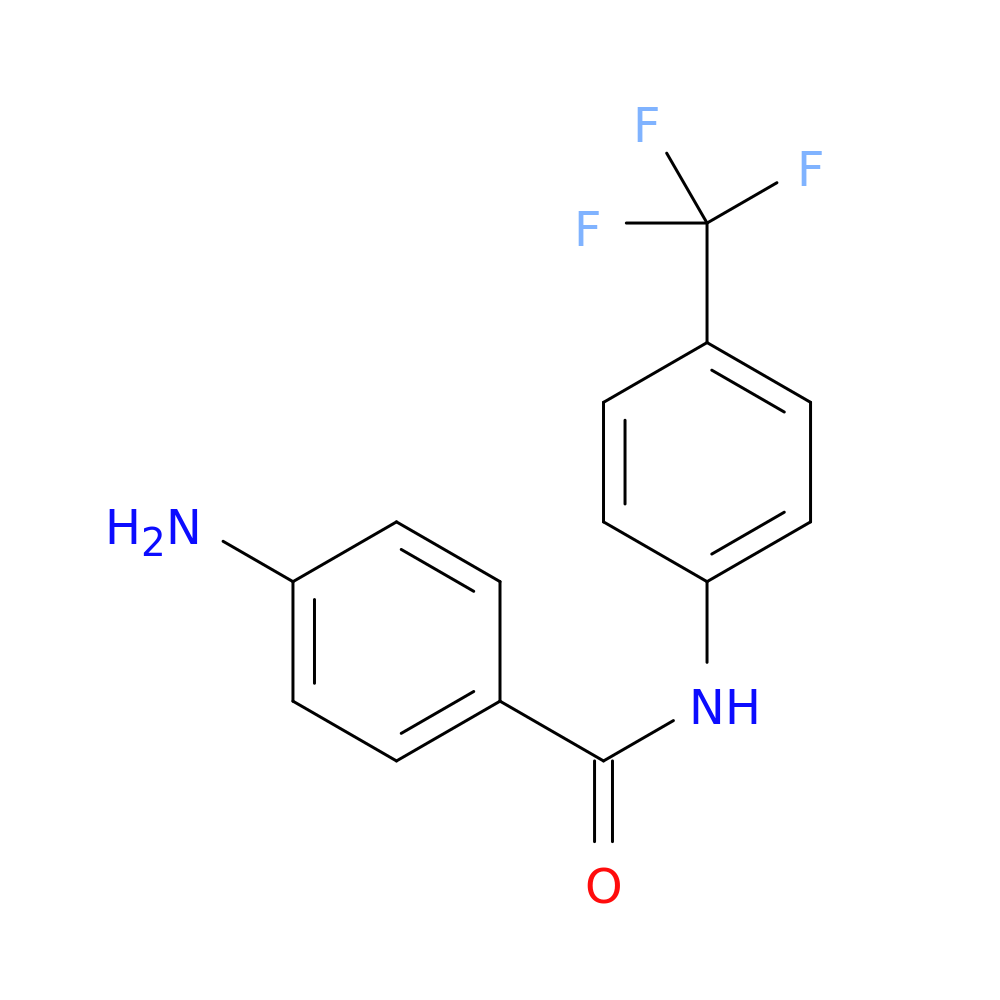 4-Amino-N-[4-(trifluoromethyl)phenyl]benzamide