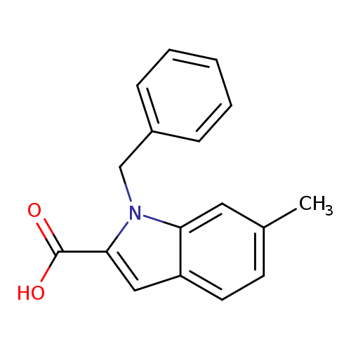 1-benzyl-6-methyl-1H-indole-2-carboxylic acid