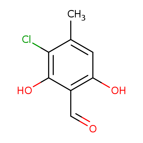 3-Chloro-2,6-dihydroxy-4-methylbenzaldehyde