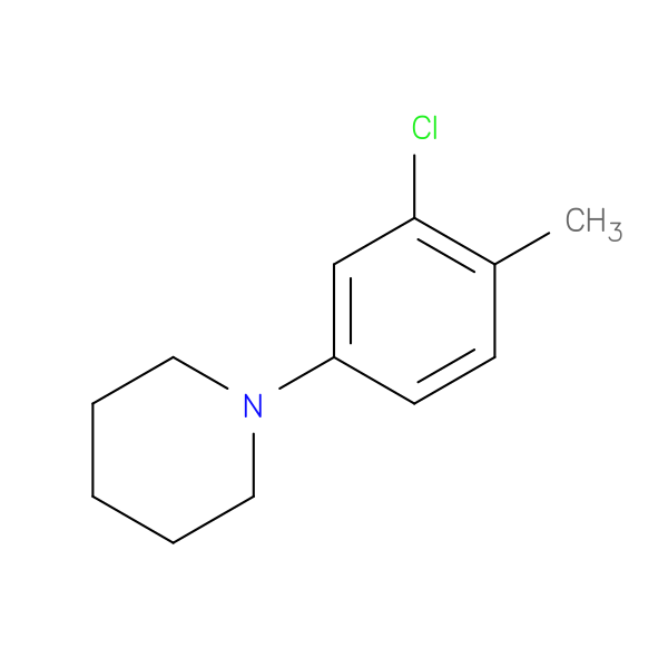 1-(3-Chloro-4-methylphenyl)piperidine