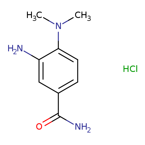 3-amino-4-(dimethylamino)benzamide hydrochloride