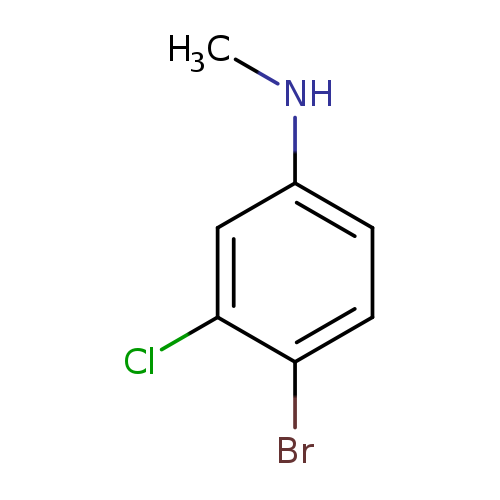 4-Bromo-3-chloro-N-methylaniline