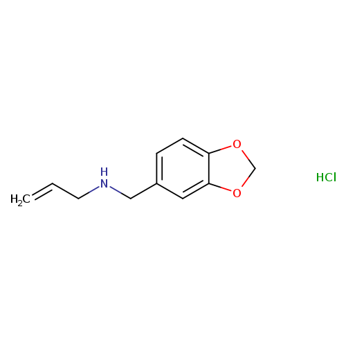 [(2H-1,3-benzodioxol-5-yl)methyl](prop-2-en-1-yl)amine hydrochloride