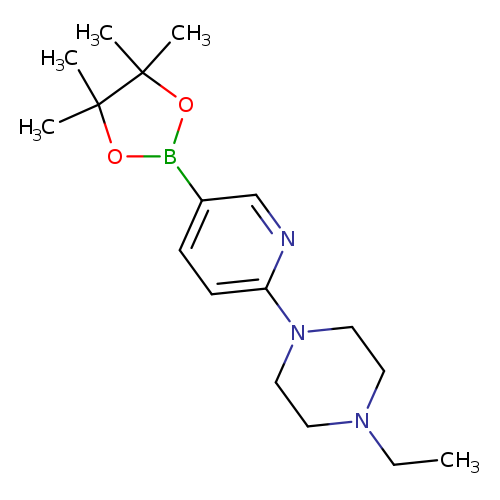1-Ethyl-4-[5-(4,4,5,5-tetramethyl-1,3,2-dioxaborolan-2-yl)pyridin-2-yl]piperazine
