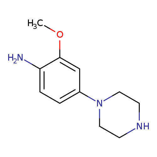 2-Methoxy-4-(piperazin-1-yl)aniline