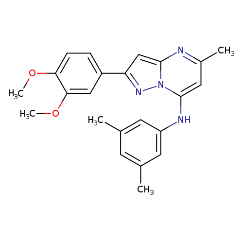 2-(3,4-dimethoxyphenyl)-N-(3,5-dimethylphenyl)-5-methylpyrazolo[1,5-a]pyrimidin-7-amine