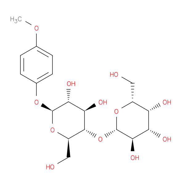 4-Methoxyphenyl 4-O-(beta-D-Galactopyranosyl)-beta-D-glucopyranoside
