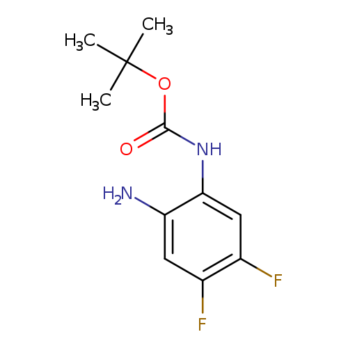 Carbamic acid, N-(2-amino-4,5-difluorophenyl)-, 1,1-dimethylethyl ester