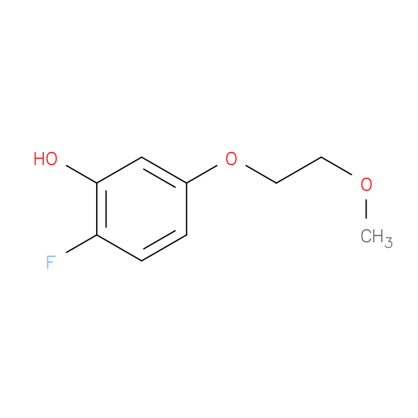 2-fluoro-5-(2-methoxyethoxy)phenol