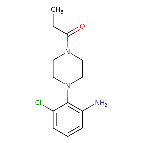 [3-Chloro-2-(4-propionylpiperazin-1-yl)phenyl]amine