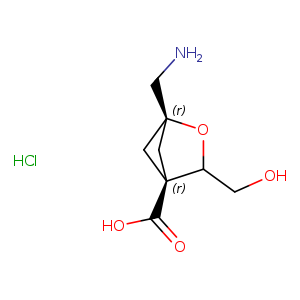 1-(aminomethyl)-3-(hydroxymethyl)-2-oxabicyclo[2.1.1]hexane-4-carboxylic acid hydrochloride