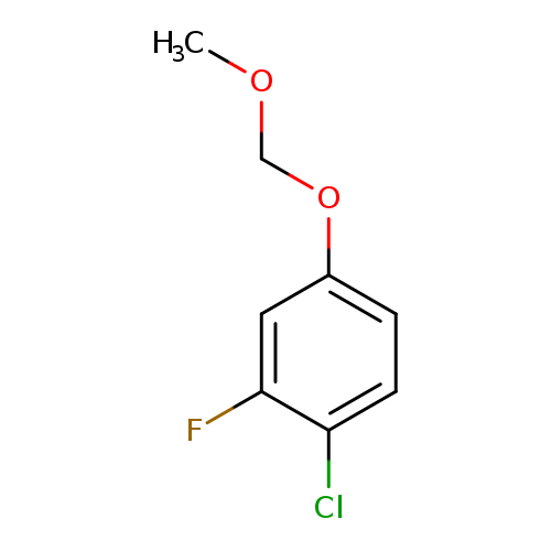 1-Chloro-2-fluoro-4-methoxymethoxy-benzene