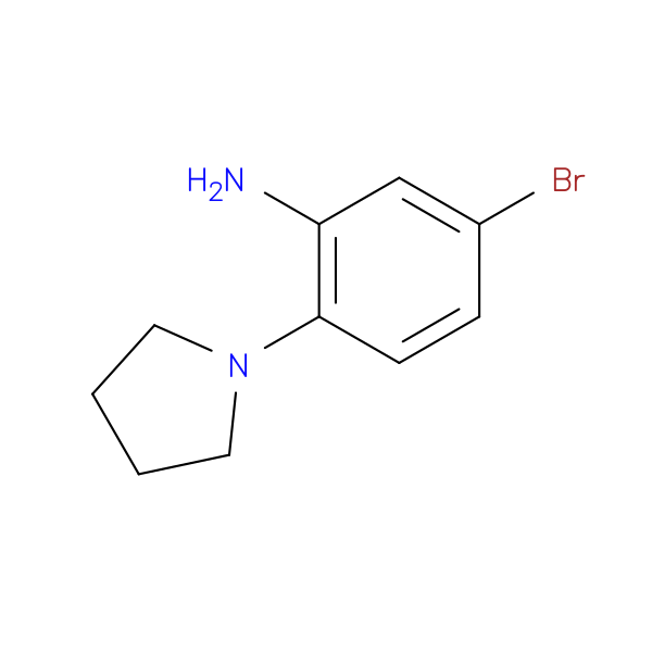 5-bromo-2-(pyrrolidin-1-yl)aniline