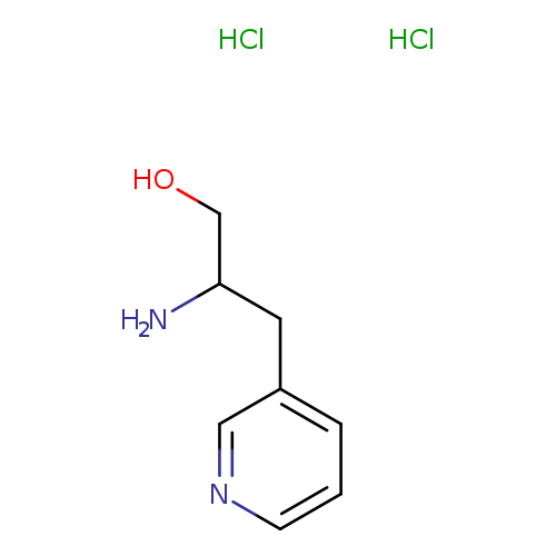 2-Amino-3-(pyridin-3-yl)propan-1-ol dihydrochloride