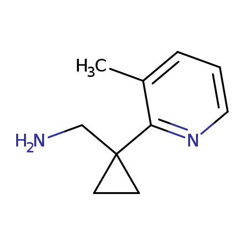 (1-(3-Methylpyridin-2-yl)cyclopropyl)methanamine