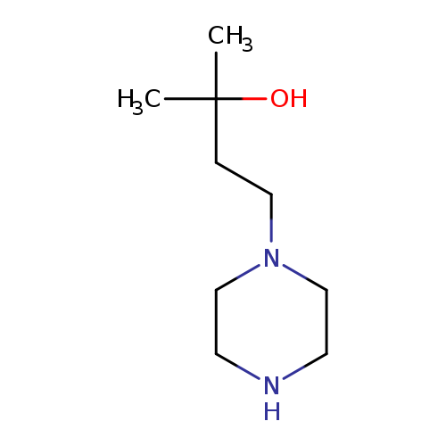1-Piperazinepropanol,-alpha-,-alpha--dimethyl-(9CI)