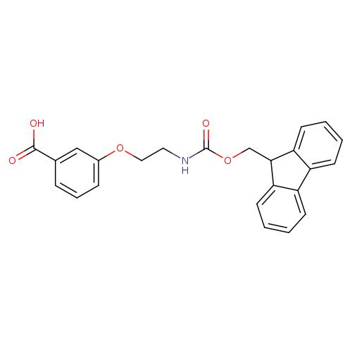 3-[2-({[(9H-fluoren-9-yl)methoxy]carbonyl}amino)ethoxy]benzoicacid