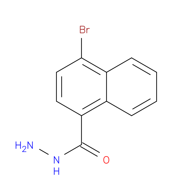 4-Bromonaphthalene-1-carbohydrazide