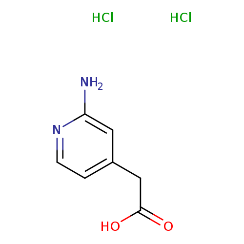4-Pyridineacetic acid, 2-amino-,dihydrochloride