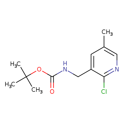 tert-Butyl (2-chloro-5-methylpyridin-3-yl)methylcarbamate
