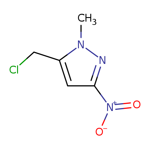 5-(chloromethyl)-1-methyl-3-nitro-1H-pyrazole