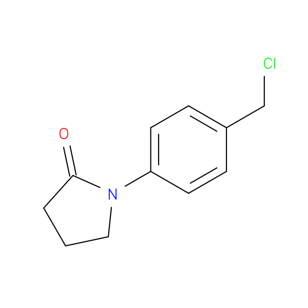 1-[4-(Chloromethyl)phenyl]pyrrolidin-2-one
