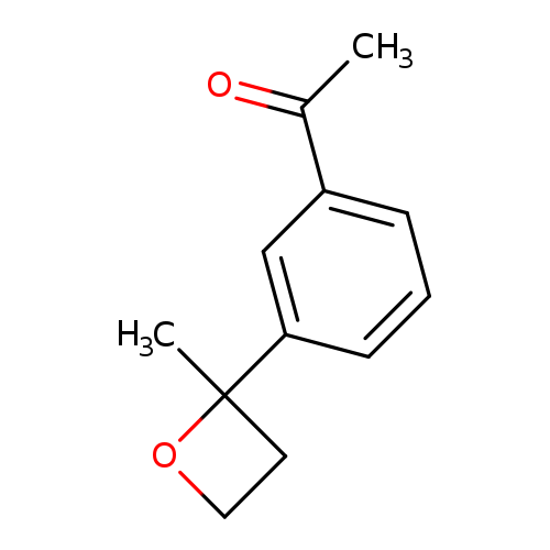 1-[3-(2-methyloxetan-2-yl)phenyl]ethan-1-one