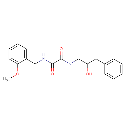 N'-(2-hydroxy-3-phenylpropyl)-N-[(2-methoxyphenyl)methyl]ethanediamide