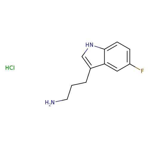 3-(5-fluoro-1H-indol-3-yl)propan-1-amine hydrochloride