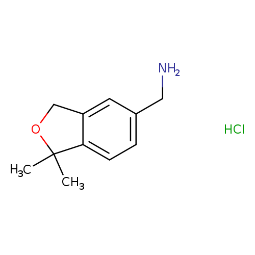1-(1,1-dimethyl-1,3-dihydro-2-benzofuran-5-yl)methanaminehydrochloride