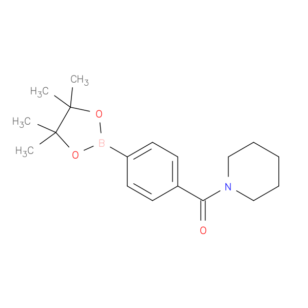 Piperidin-1-yl(4-(4,4,5,5-tetramethyl-1,3,2-dioxaborolan-2-yl)phenyl)methanone