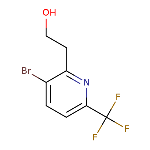 2-[3-bromo-6-(trifluoromethyl)pyridin-2-yl]ethan-1-ol
