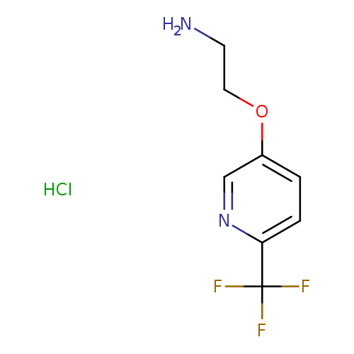 2-{[6-(trifluoromethyl)pyridin-3-yl]oxy}ethan-1-amine hydrochloride