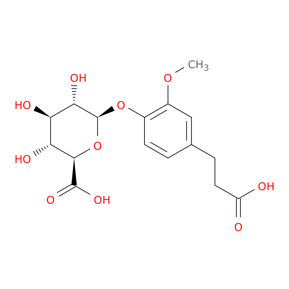 Dihydro Ferulic Acid 4-O-β-D-Glucuronide