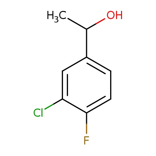 Benzenemethanol,3-chloro-4-fluoro-a-methyl-