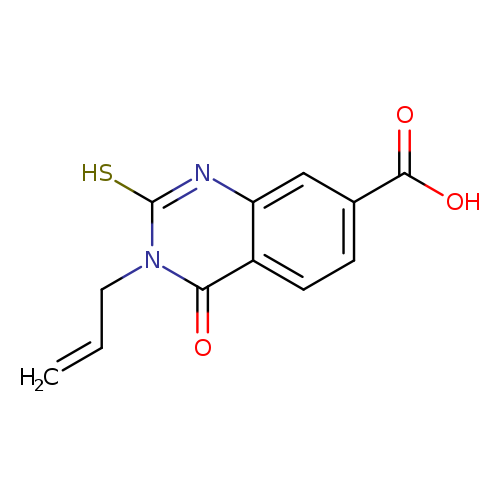 4-oxo-3-(prop-2-en-1-yl)-2-sulfanyl-3,4-dihydroquinazoline-7-carboxylic acid