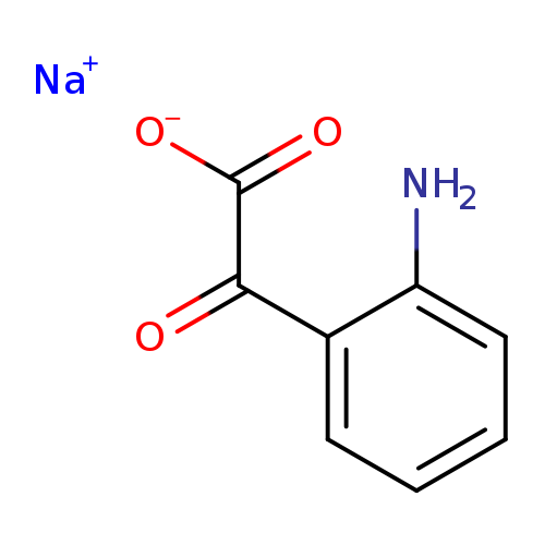Benzeneacetic acid, 2-amino-α-oxo-, sodium salt (1:1)