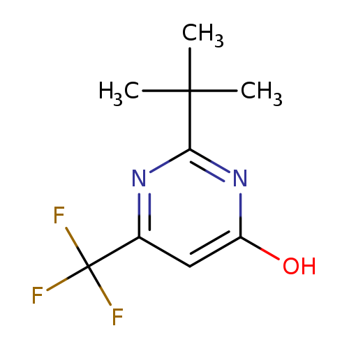 2-(1,1-DIMETHYLETHYL)-6-(TRIFLUOROMETHYL)-4(1H)-PYRIMIDINONE