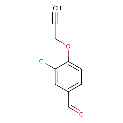3-Chloro-4-(prop-2-yn-1-yloxy)benzaldehyde