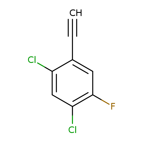 1,5-dichloro-2-ethynyl-4-fluorobenzene