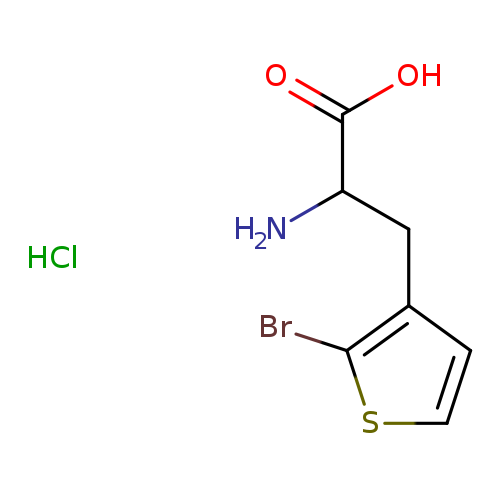 2-amino-3-(2-bromothiophen-3-yl)propanoicacidhydrochloride