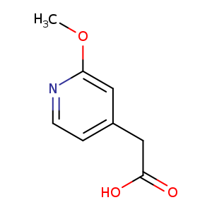 4-Pyridineaceticacid,2-methoxy-(9CI)